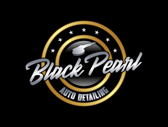 Black Pearl Auto Detailing logo design by Kruger