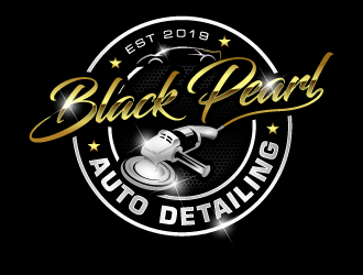 Black Pearl Auto Detailing logo design by lestatic22