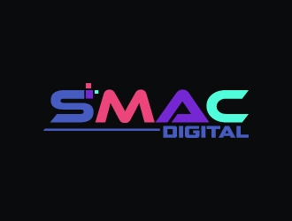 SMAC Digital  logo design by Erasedink