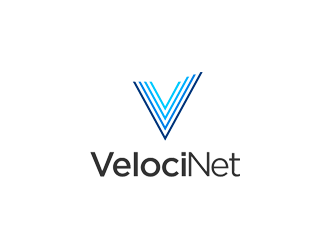 VelociNet logo design by zeta