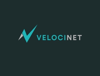 VelociNet logo design by langitBiru