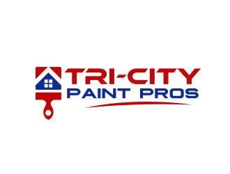 Tri-City Paint Pros logo design by serprimero