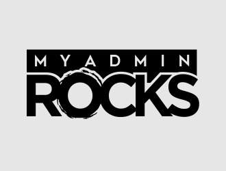 My Admin Rocks  logo design by AisRafa