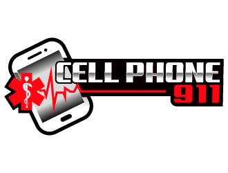 cell phone md logo design by MUSANG