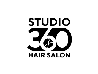 Studio 360 Salon logo design by Roma