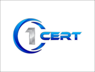 1Cert logo design by mewlana