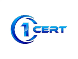 1Cert logo design by mewlana