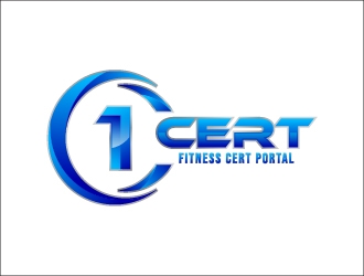 1Cert logo design by mewlana