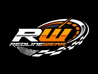 Redline Wear  logo design by daywalker