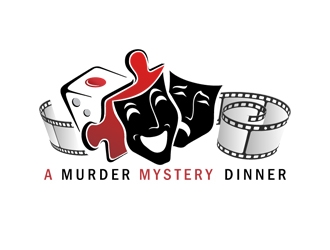 A Murder Mystery Dinner logo design by disenyo