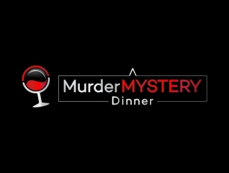 A Murder Mystery Dinner logo design by Shabbir