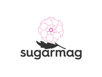 Sugarmag logo design by Inlogoz