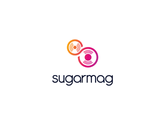 Sugarmag logo design by zeta