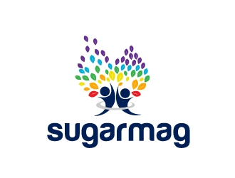 Sugarmag logo design by Marianne