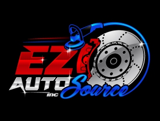 EZ Auto Source Inc logo design by Aelius