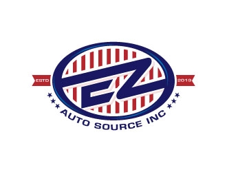 EZ Auto Source Inc logo design by sanworks