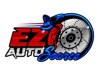EZ Auto Source Inc logo design by Aelius