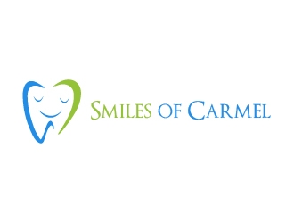 Smiles of Carmel logo design by tukangngaret