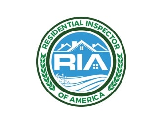 Residential Inspector of America logo design by MarkindDesign