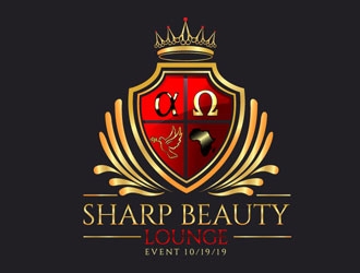 Sharp Beauty Lounge  logo design by frontrunner