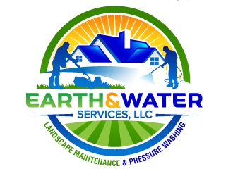 Earth & Water Services, LLC logo design by jaize