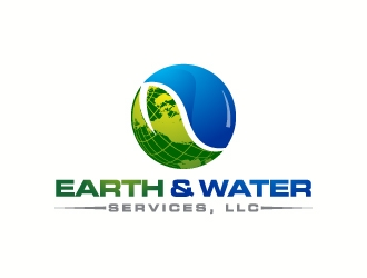 Earth & Water Services, LLC logo design by J0s3Ph