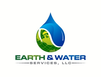 Earth & Water Services, LLC logo design by J0s3Ph