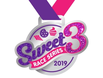 Sweet 3 Race Series logo design by jaize