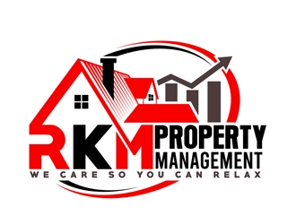 RKM Property Management logo design by DreamLogoDesign