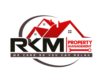 RKM Property Management logo design by DreamLogoDesign