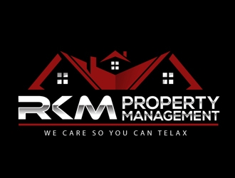 RKM Property Management logo design by DreamLogoDesign