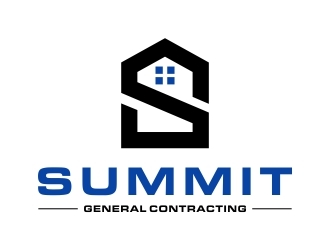 Summit General Contracting logo design by dibyo