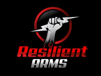 Resilient Arms logo design by frontrunner