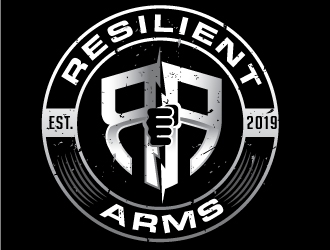 Resilient Arms logo design by REDCROW