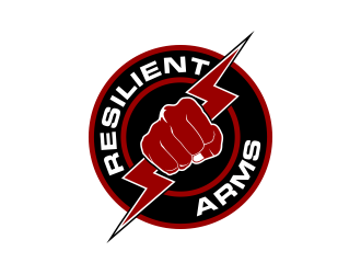 Resilient Arms logo design by Kruger