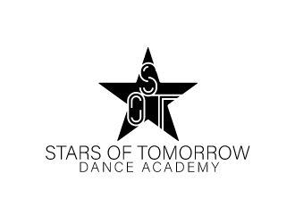 SOT - Stars of Tomorrow Dance Academy logo design by usashi
