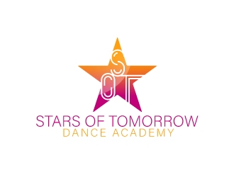 SOT - Stars of Tomorrow Dance Academy logo design by usashi