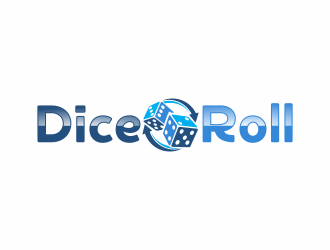 DiceRoll logo design by agus