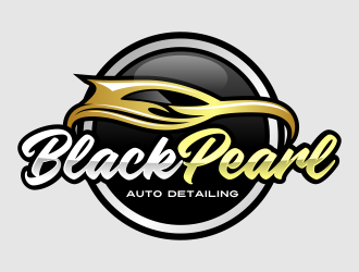 Black Pearl Auto Detailing logo design by AisRafa