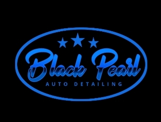 Black Pearl Auto Detailing logo design by mazbetdesign