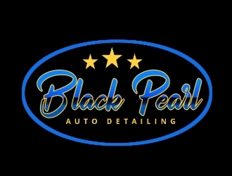 Black Pearl Auto Detailing logo design by mazbetdesign