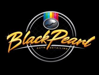 Black Pearl Auto Detailing logo design by JHecz