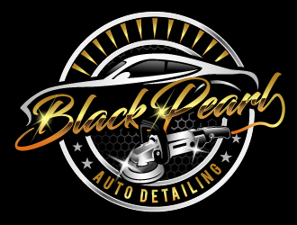 Black Pearl Auto Detailing logo design by THOR_