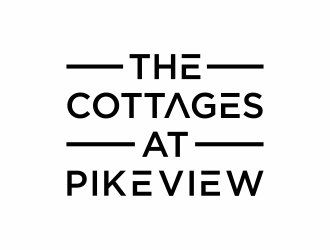 The Cottages at Pikeview logo design by hopee