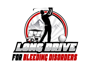 Long Drive for Bleeding Disorders logo design by cgage20