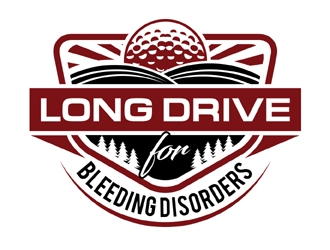 Long Drive for Bleeding Disorders logo design by MAXR