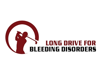 Long Drive for Bleeding Disorders logo design by XyloParadise
