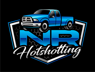 NR hotshotting logo design by haze