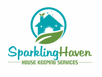 Sparkling Haven Housekeeping Services logo design by cgage20
