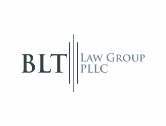 BLT Law Group, PLLC logo design by hopee